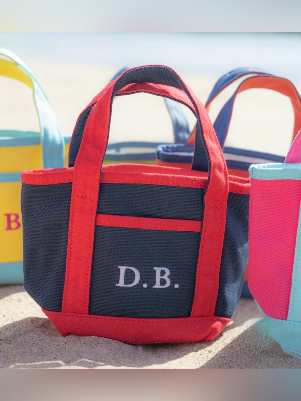 Dairy Boy Monogrammed Mini Tote